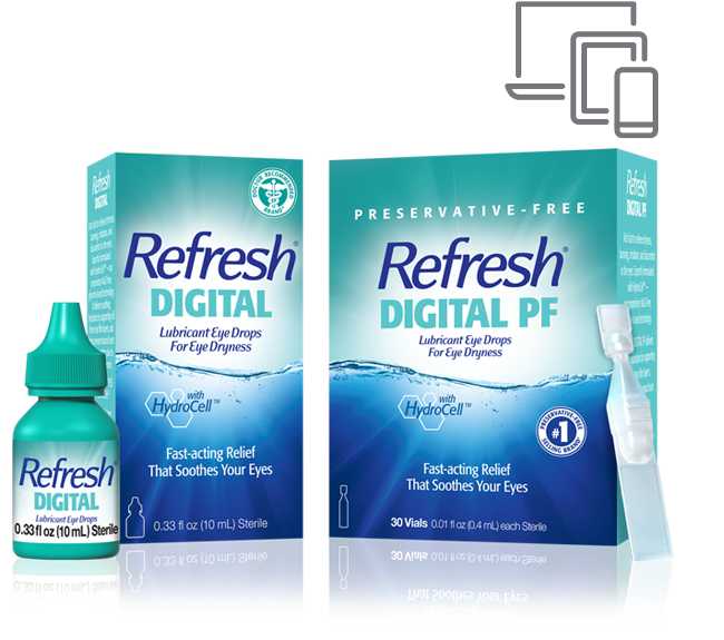 Refresh Lubricant Eye Drops for Dry Eyes