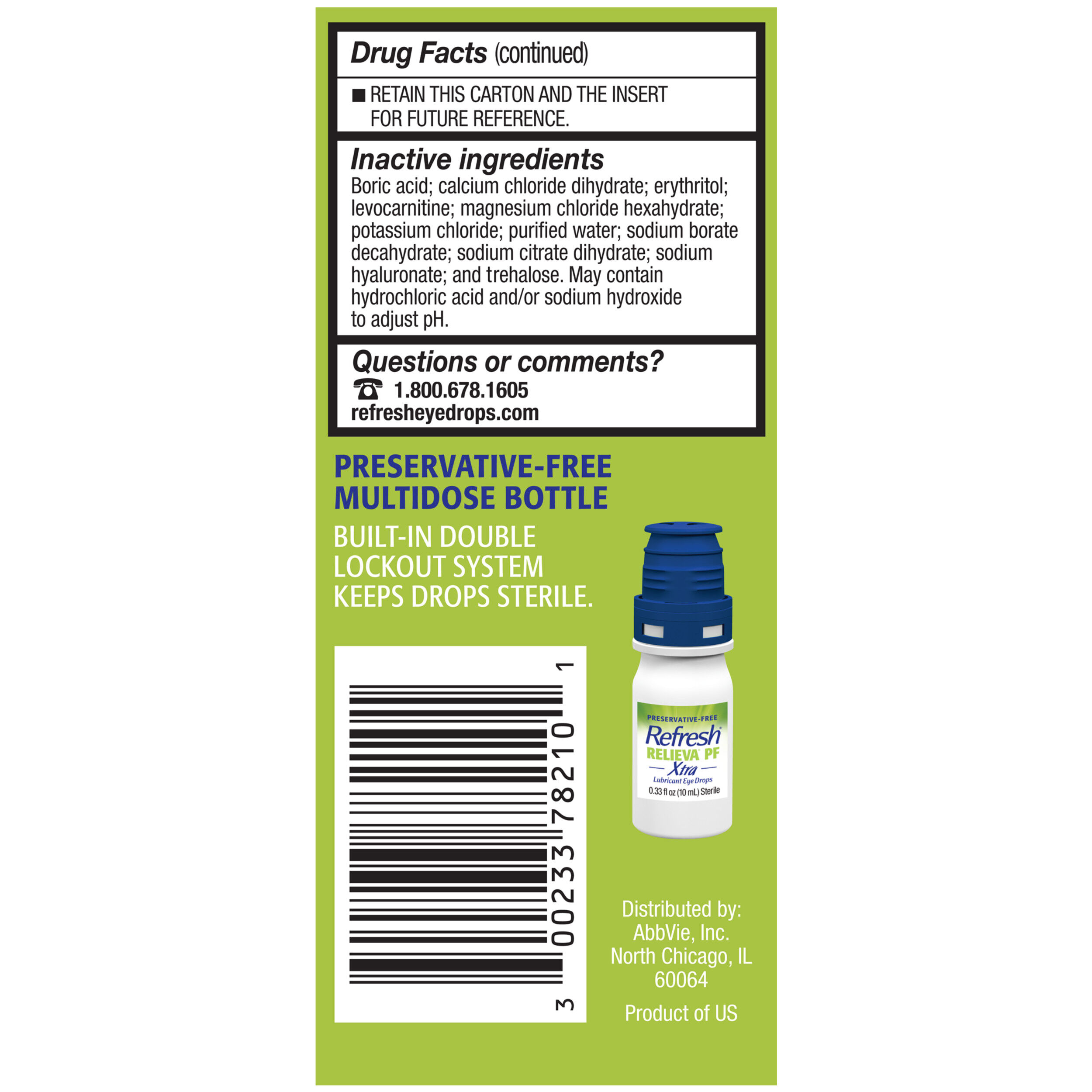 REFRESH RELIEVA XTRA PRESERVATIVE-FREE - Shop REFRESH®