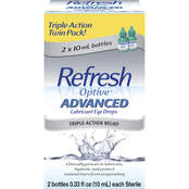 REFRESH OPTIVE® ADVANCED Lubricant Eye Drops image number 1