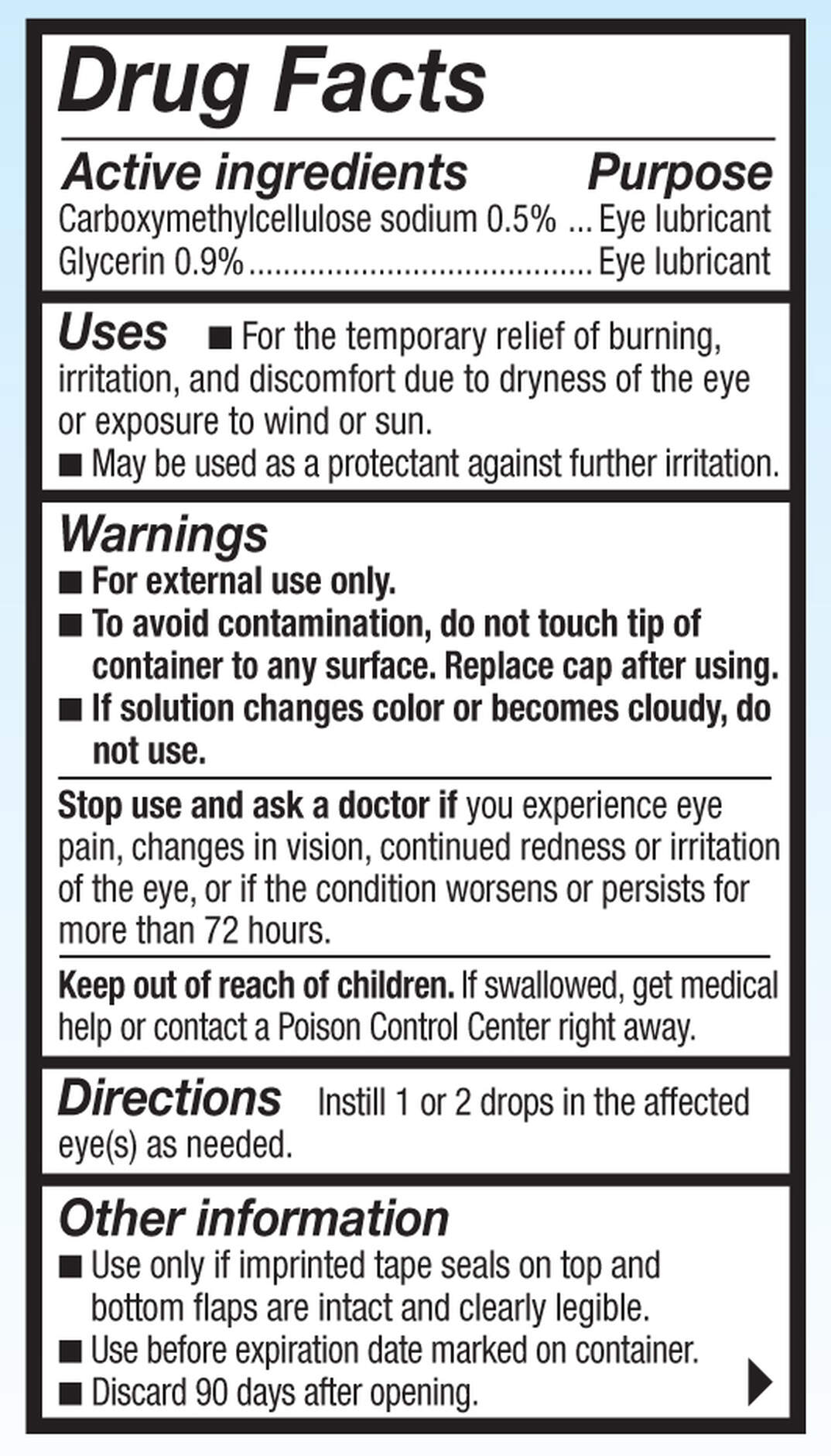 REFRESH OPTIVE® Lubricant Eye Drops image number 13