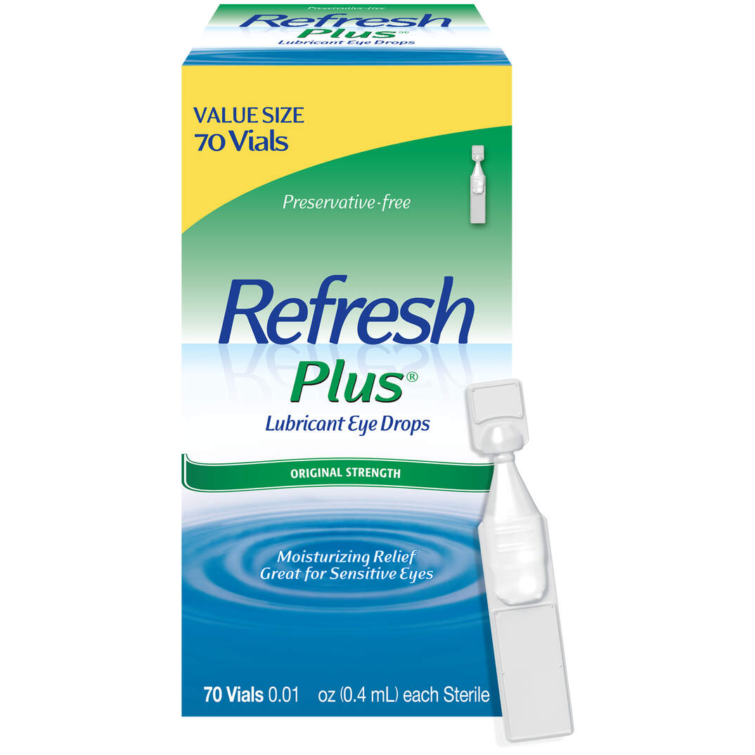REFRESH PLUS® Lubricant Eye Drops image number 1