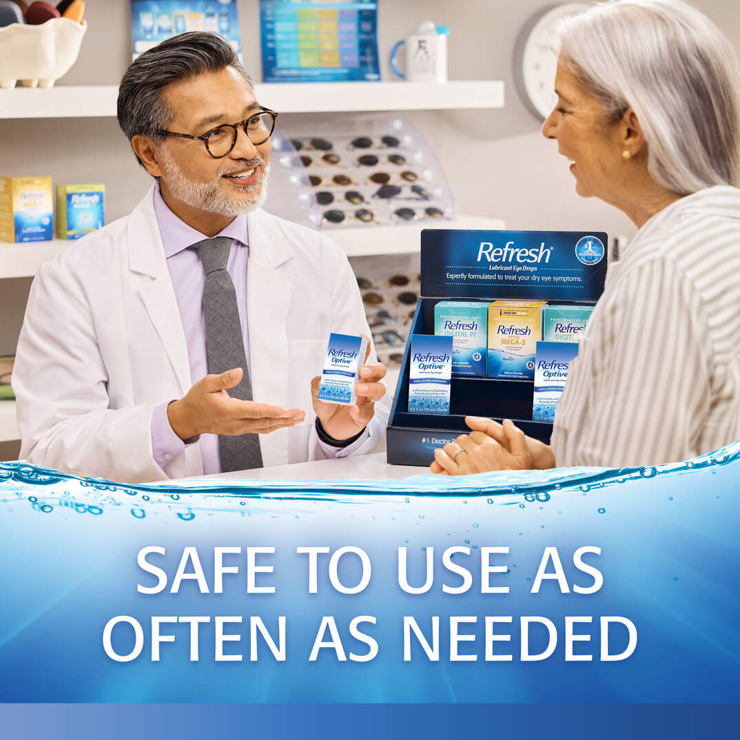 REFRESH OPTIVE® Lubricant Eye Drops image number 5