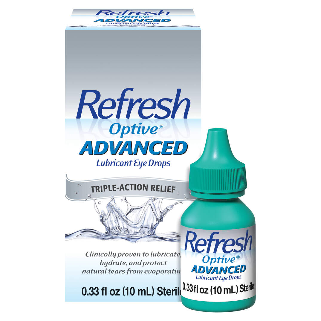 REFRESH OPTIVE® ADVANCED Lubricant Eye Drops image number 1