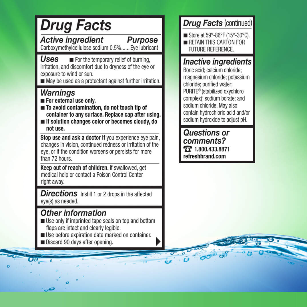 REFRESH TEARS® Lubricant Eye Drops image number 9
