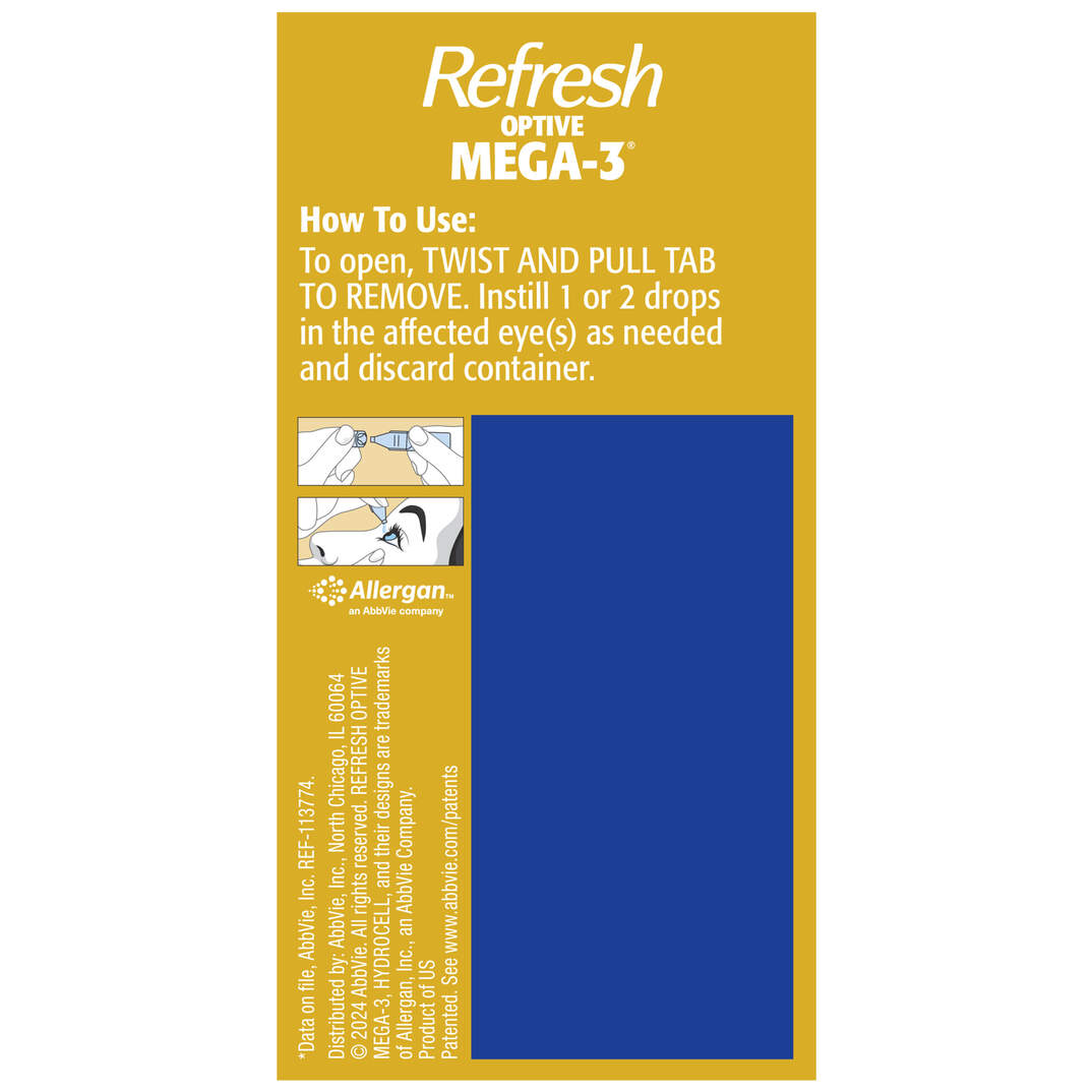 REFRESH OPTIVE MEGA-3® Lubricant Eye Drops image number 13
