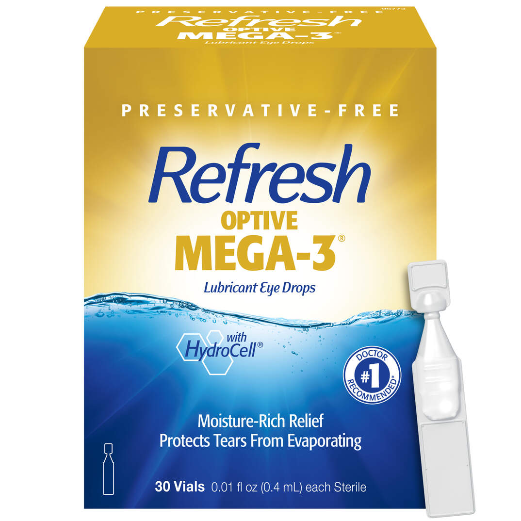 REFRESH OPTIVE MEGA-3® Lubricant Eye Drops image number 1
