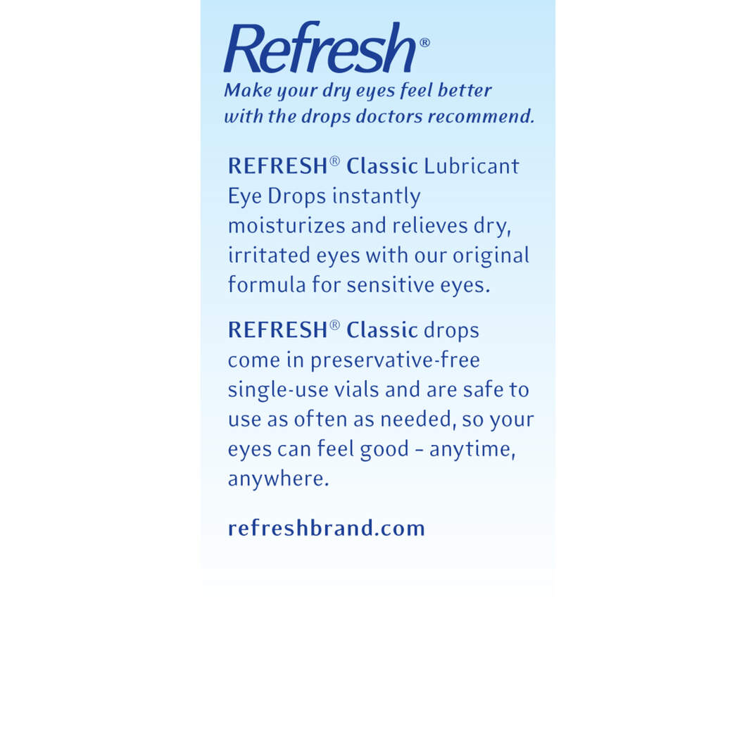 REFRESH® CLASSIC Lubricant Eye Drops image number 10
