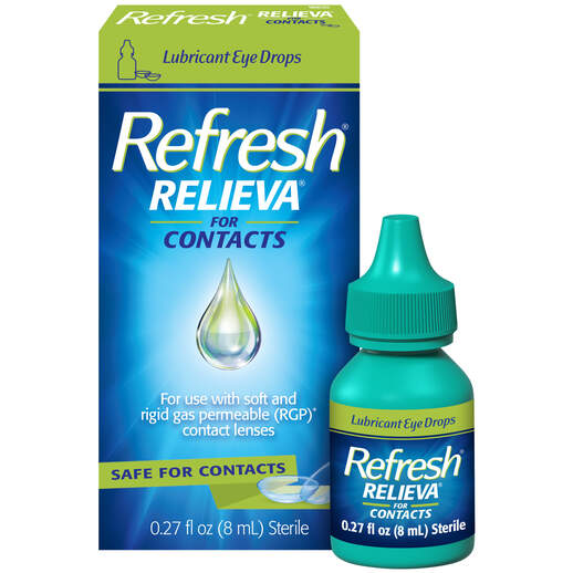 Refresh® RELIEVA® FOR CONTACTS Lubricant Eye Drops